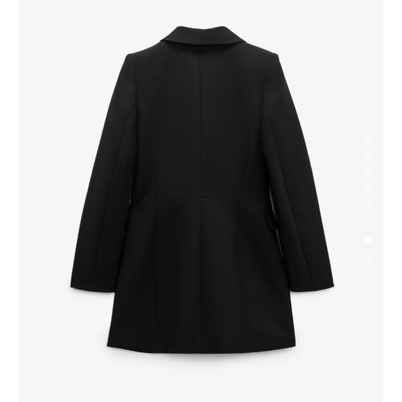 NWT Zara Double Breasted Blazer, size M - Picture 12 of 13